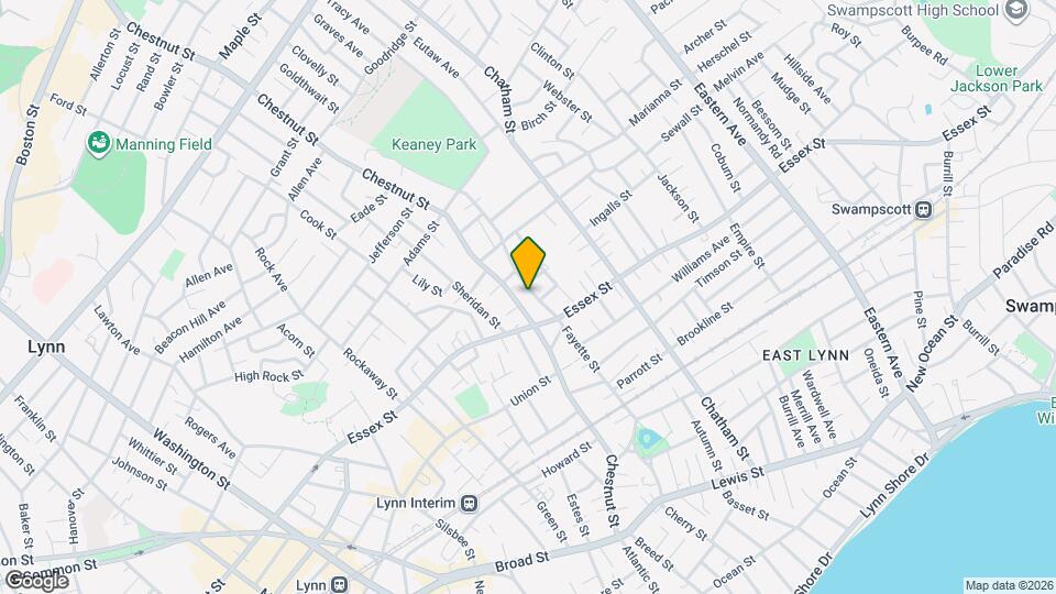 134 Fayette St, Unit 2 Mapa y Detalles de la Ubicación