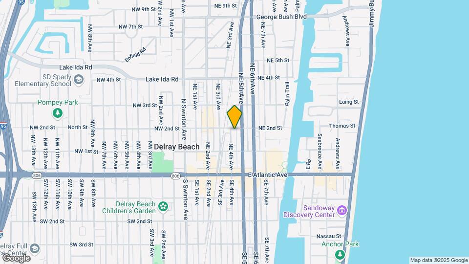 180 NE 4th Ave-Unit -307 Map and Location Details