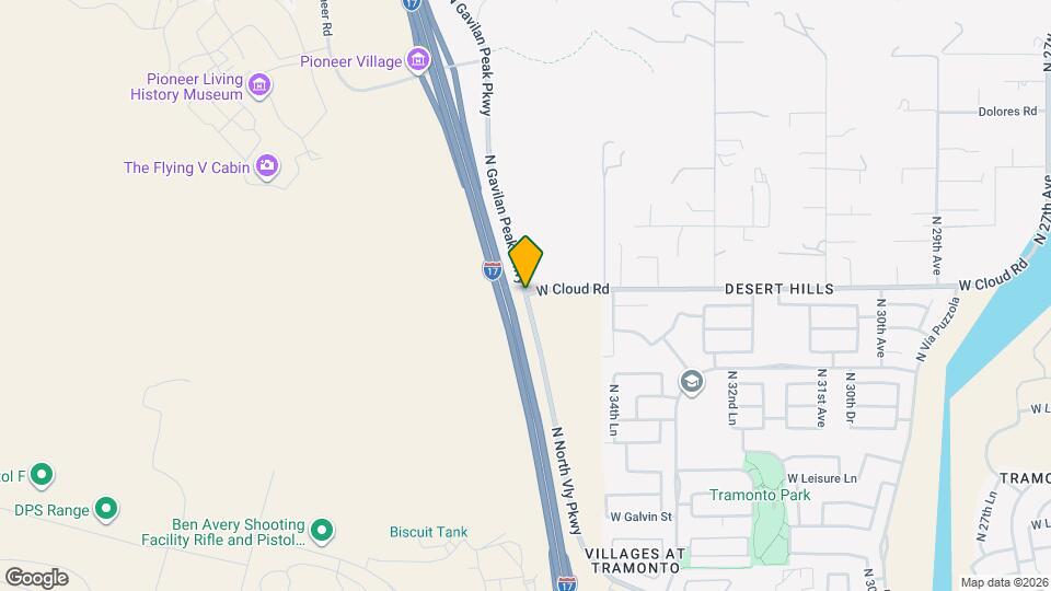 41441 N North Vly Pkwy Map and Location Details