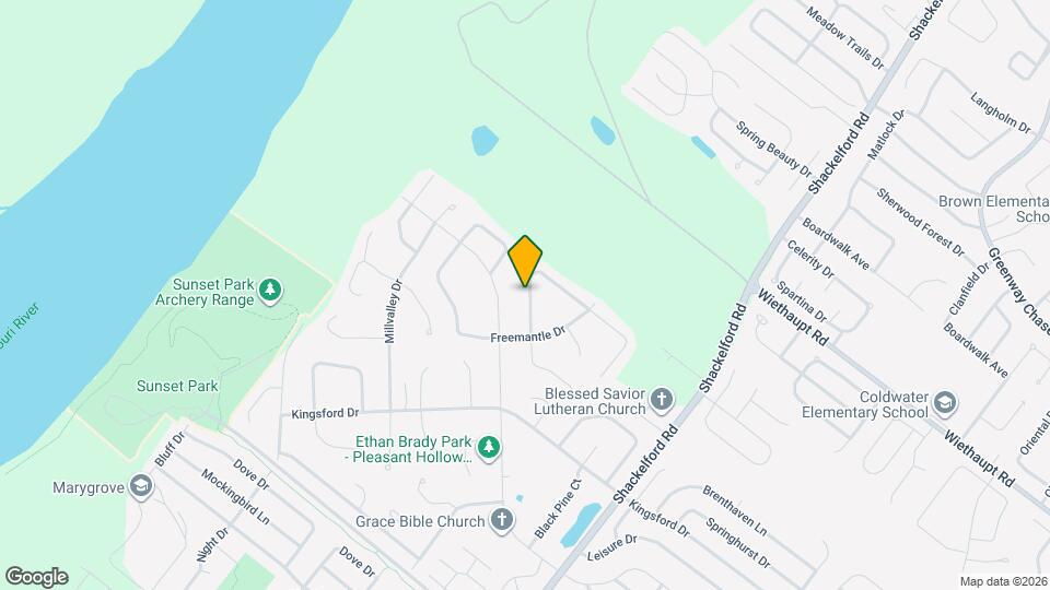 2126 Hungerford Dr, Unit SI ID1514929P Mapa y Detalles de la Ubicación