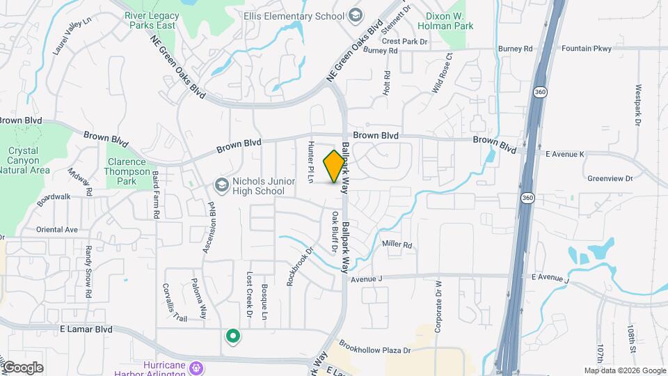 2102 Hunter Pl Ln Map and Location Details