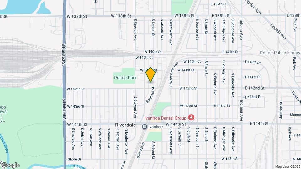 14138 S School St Map and Location Details