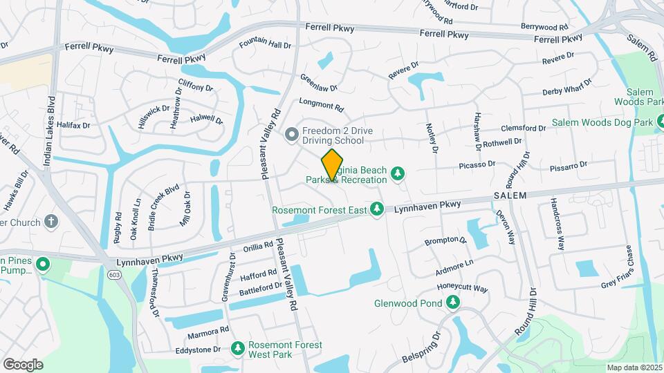 1621 Rodeo Dr Map and Location Details