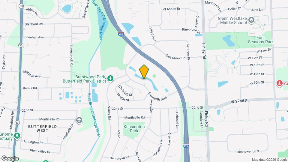 1066 Foxworth Blvd Map and Location Details