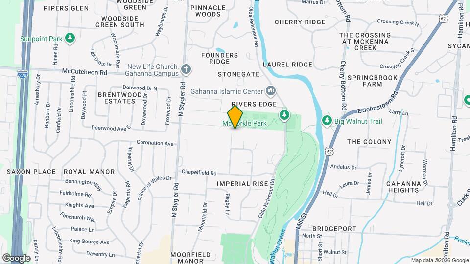 416 Armor Hill Dr Map and Location Details