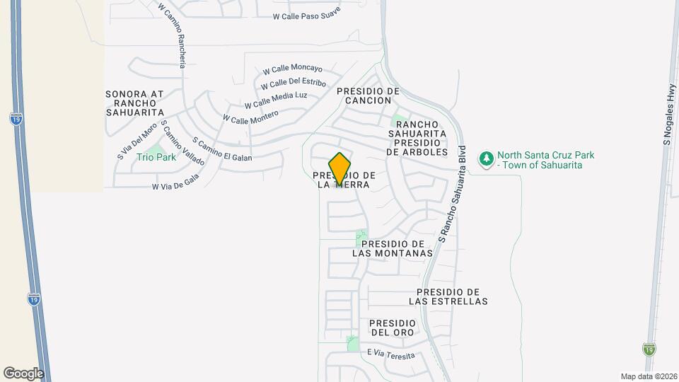 81 West Calle Guija Map and Location Details