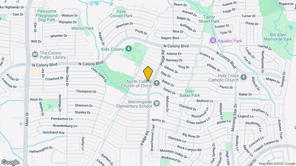 5308 Gates Dr Map and Location Details