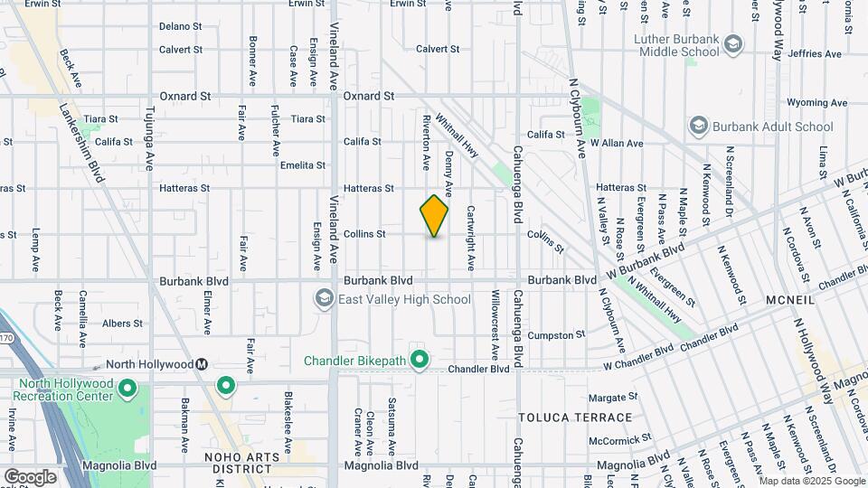 5648 Riverton Ave Map and Location Details