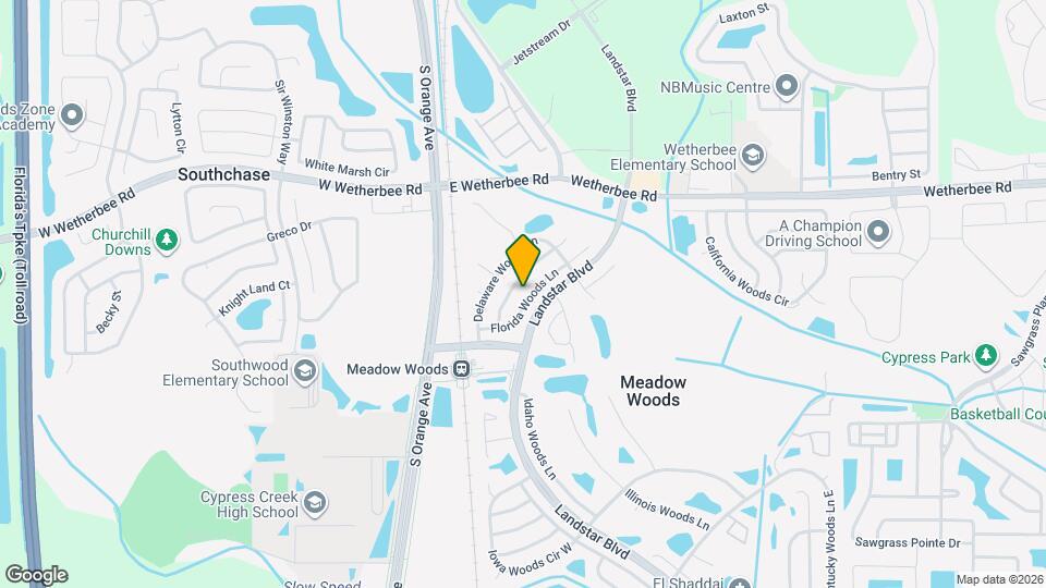 12208 Florida Woods Ln Map and Location Details