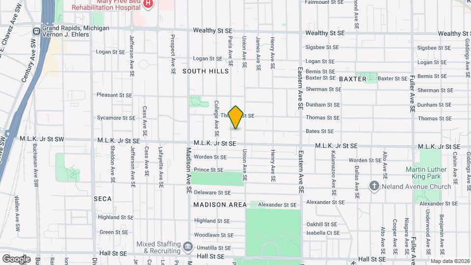 734 Paris Ave SE, Unit 3 Map and Location Details