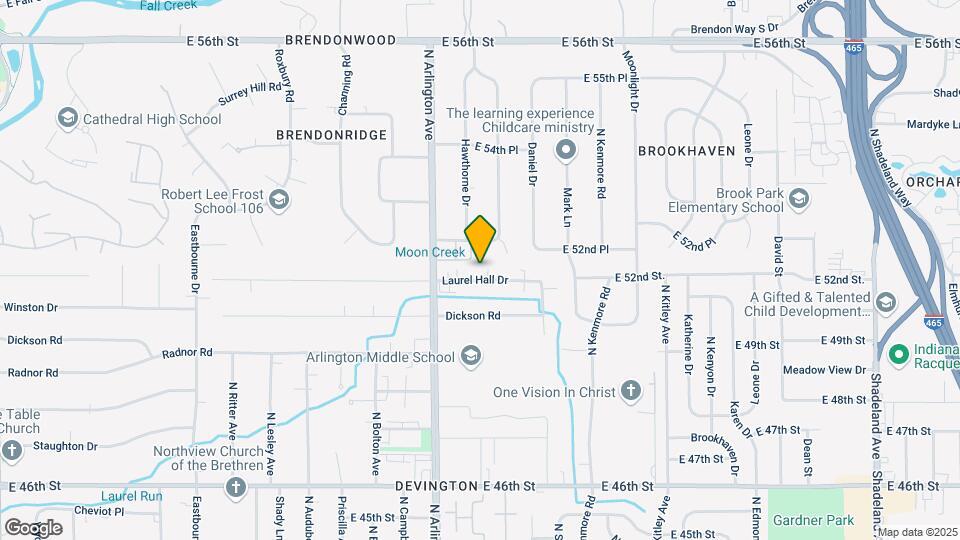 6050 Laurel Hall Dr Map and Location Details