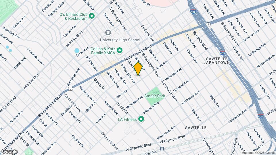 1631 Granville Ave Mapa y Detalles de la Ubicación