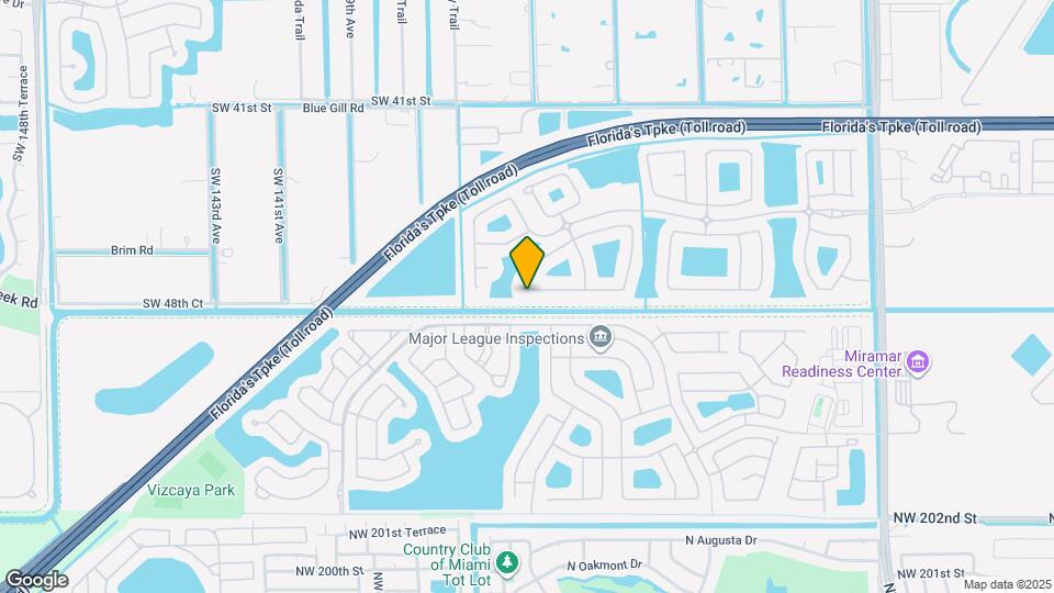 13376 SW 47th St Map and Location Details