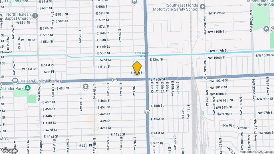 715 E 49th St-Unit -1 Map and Location Details