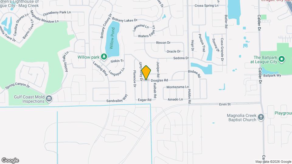 2502 Redrock Rd Map and Location Details