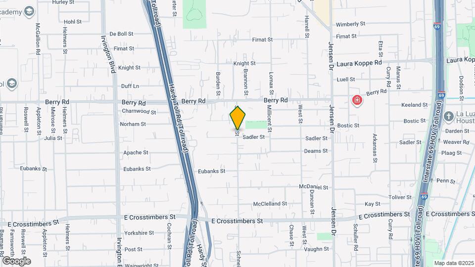 8405 Schneider St Map and Location Details