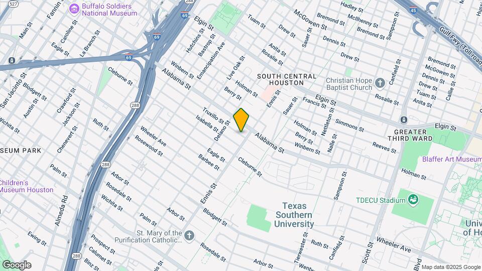 2912 Truxillo St Map and Location Details