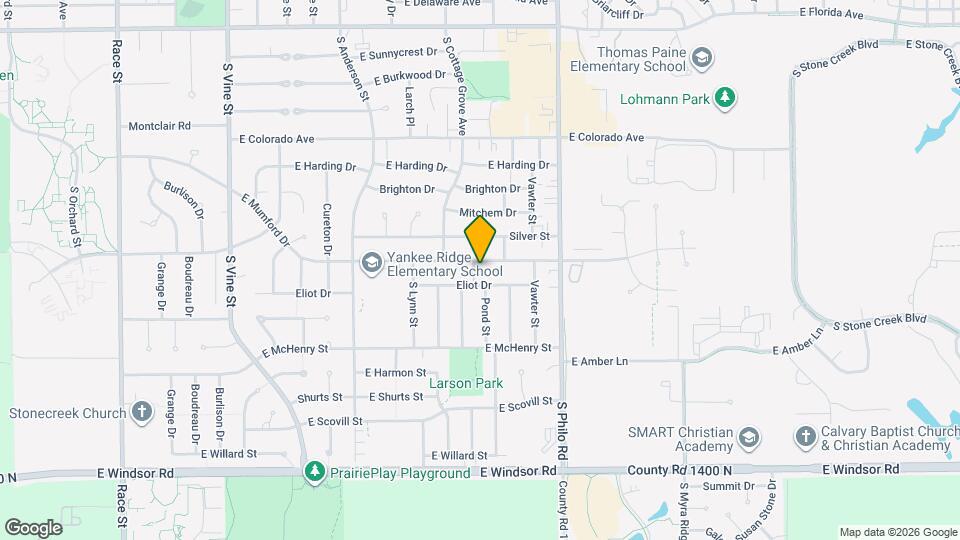 2102 Pond St Mapa y Detalles de la Ubicación