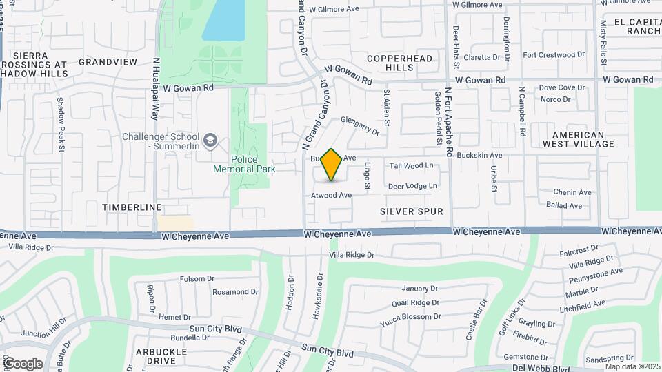 9629 Bending River Ave Map and Location Details