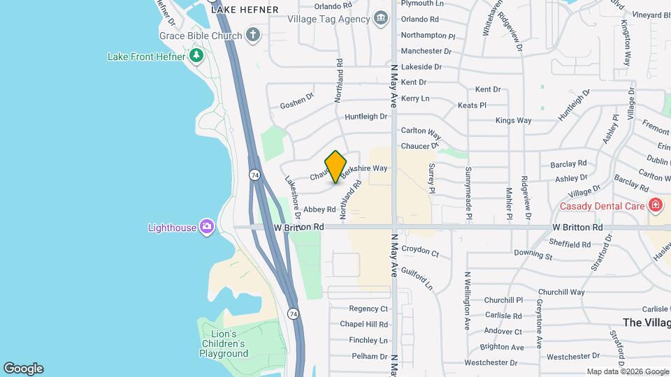 3028 Berkshire Way Map and Location Details