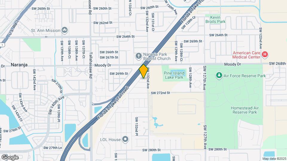 13219 SW 270th Ter Map and Location Details
