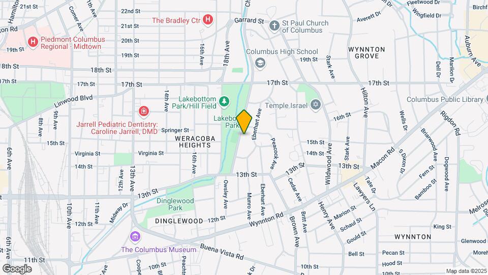 1440 Cherokee Ave Map and Location Details