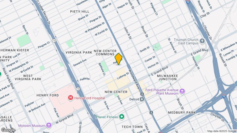 76 W Bethune St, Unit Private Map and Location Details