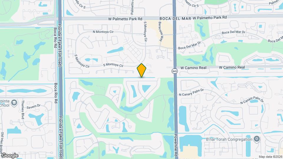 7296 Via Palomar Map and Location Details