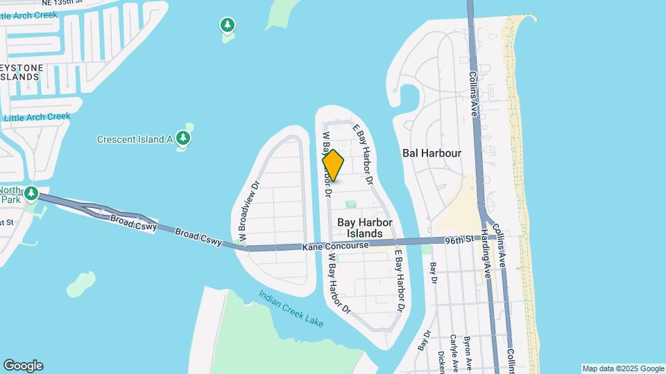 Alana Bay Harbor Islands Map and Location Details