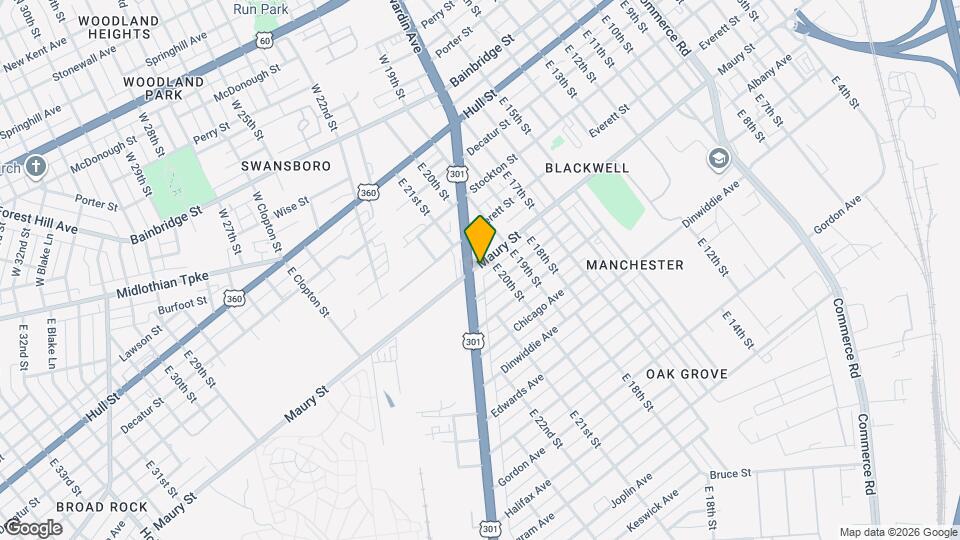 2010 Maury St Map and Location Details