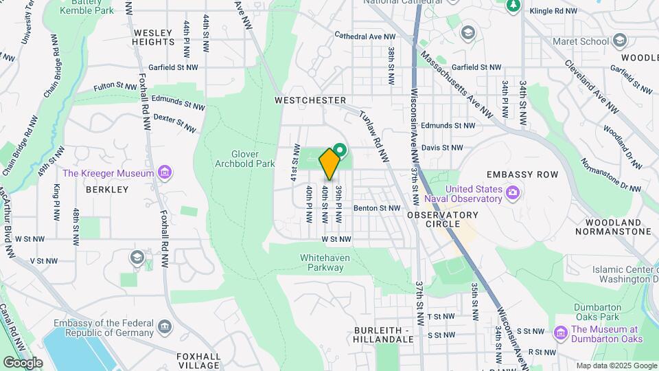 2335 40th St NW Map and Location Details