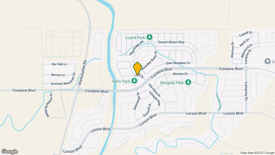 6419 Tranters Creek Way Map and Location Details