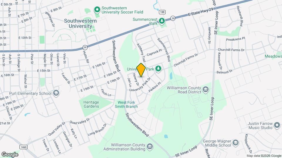 2228 McCombs St Map and Location Details