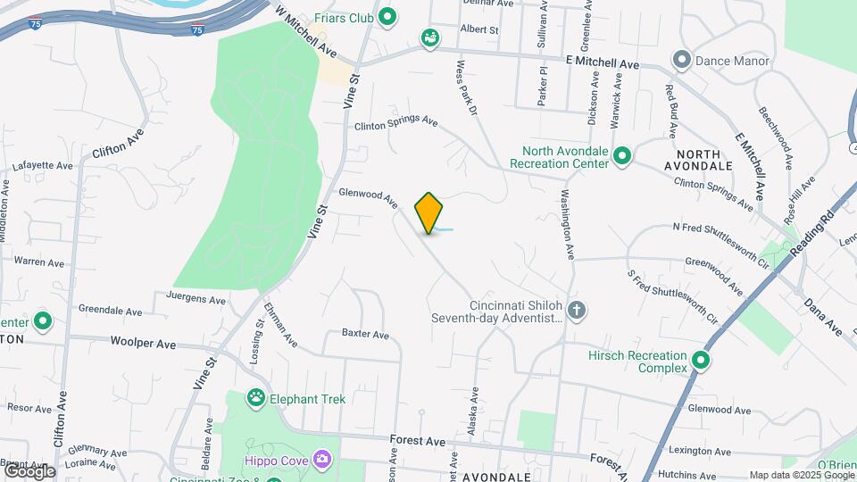 206 Glenwood Ave Mapa y Detalles de la Ubicación