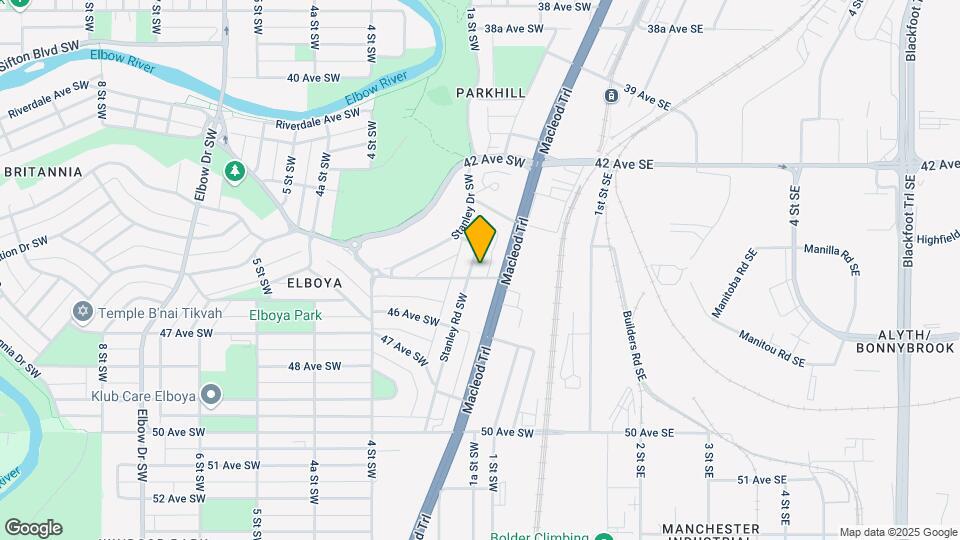 4540 Stanley Rd SW Map and Location Details