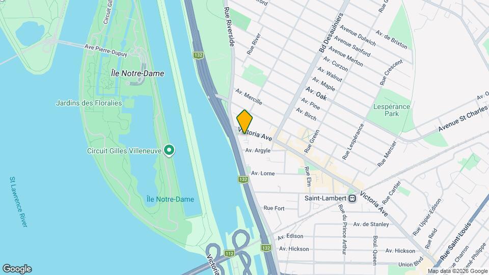 Le Riverside Map and Location Details