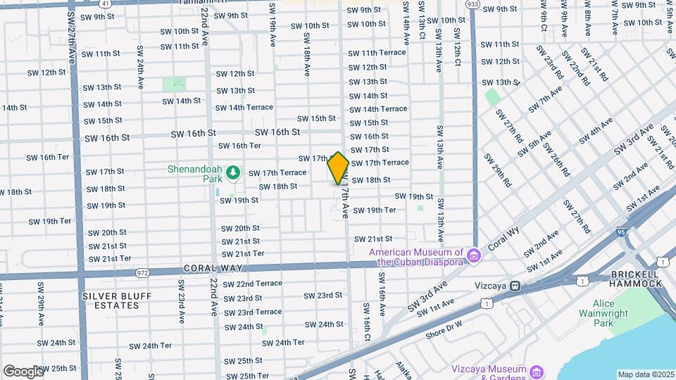 1721 SW 19th St Map and Location Details