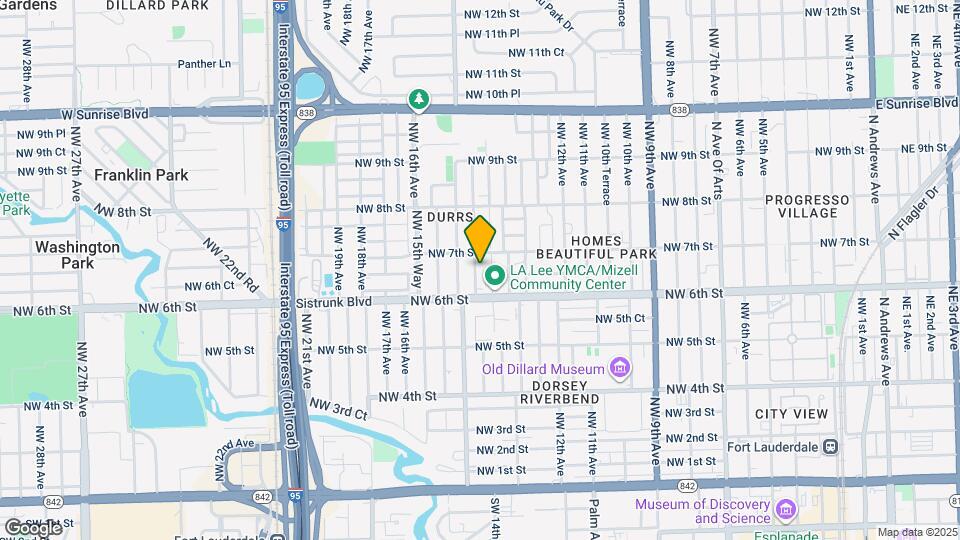 630 NW 14th Way Map and Location Details