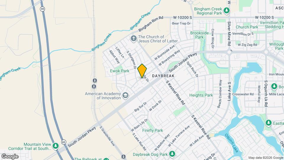 5321 W Bowstring Way Map and Location Details