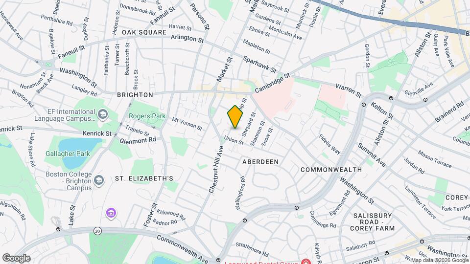 50 A Winship St Map and Location Details