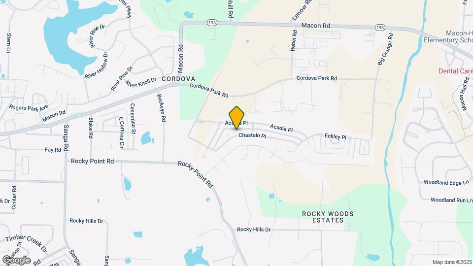 9198 Chastain Pl Mapa y Detalles de la Ubicación