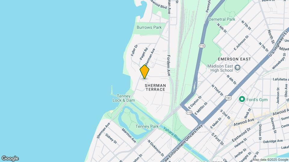 28 Sherman Ter, Unit 1 Map and Location Details