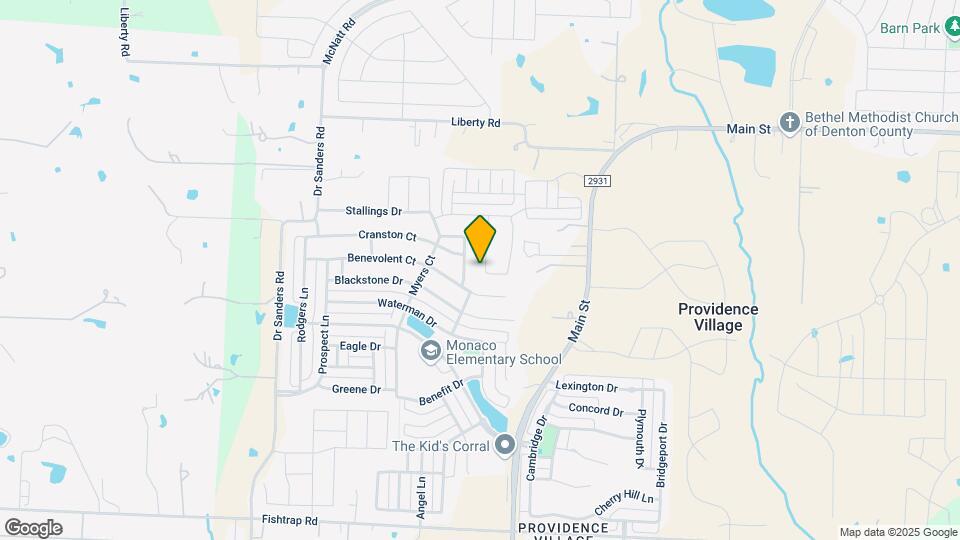 5909 Hopkins Dr Map and Location Details