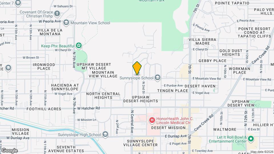 10 E Mountain View Rd Map and Location Details