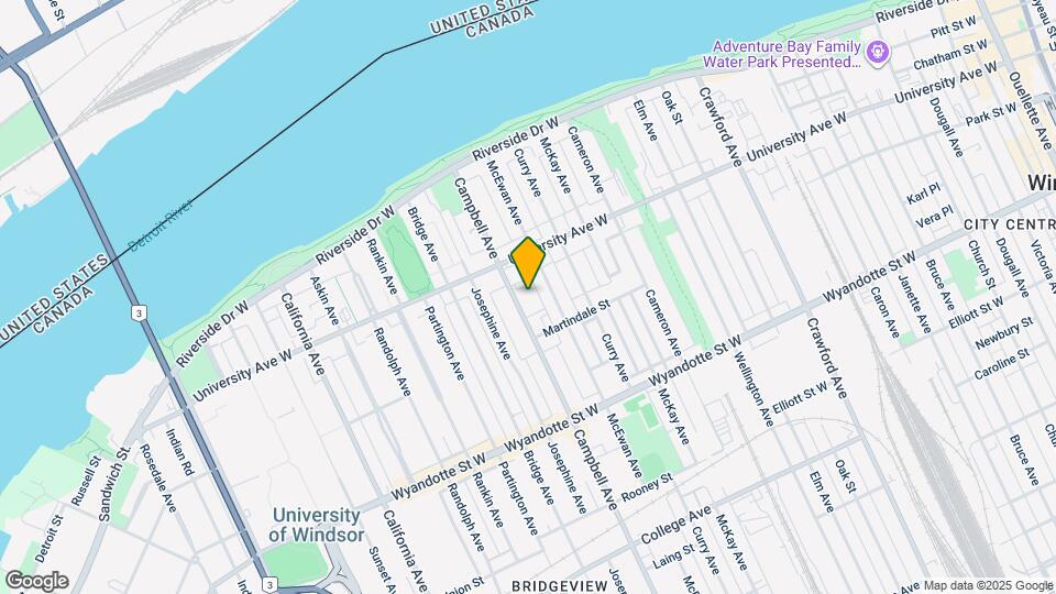 348 Campbell Ave Map and Location Details