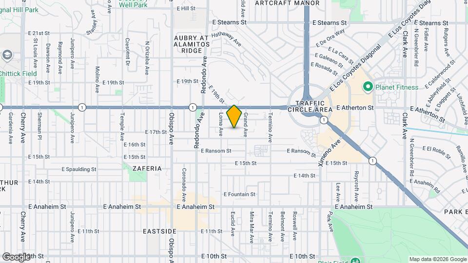 3652 E 17th St Mapa y Detalles de la Ubicación
