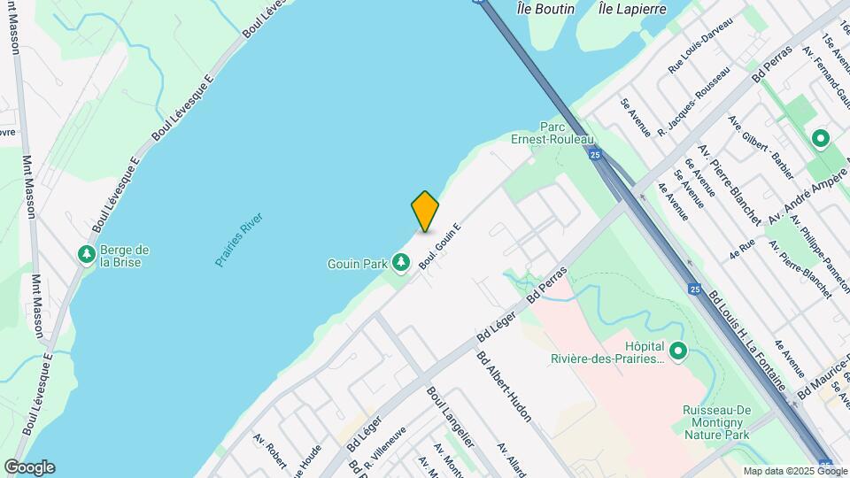 Tours Gouin Map and Location Details