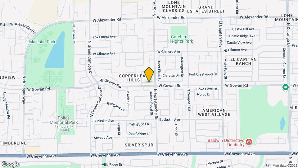 9309 Mountain Rise Ave Map and Location Details