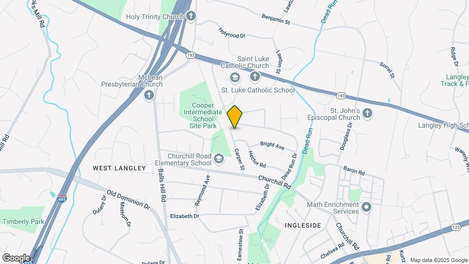 1063 Carper St Map and Location Details