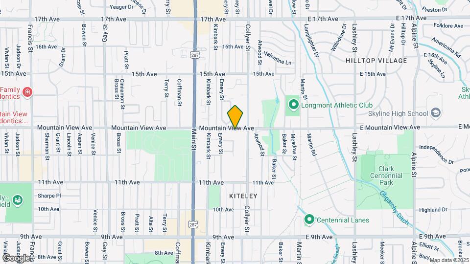 315 Mountain View Ave Map and Location Details